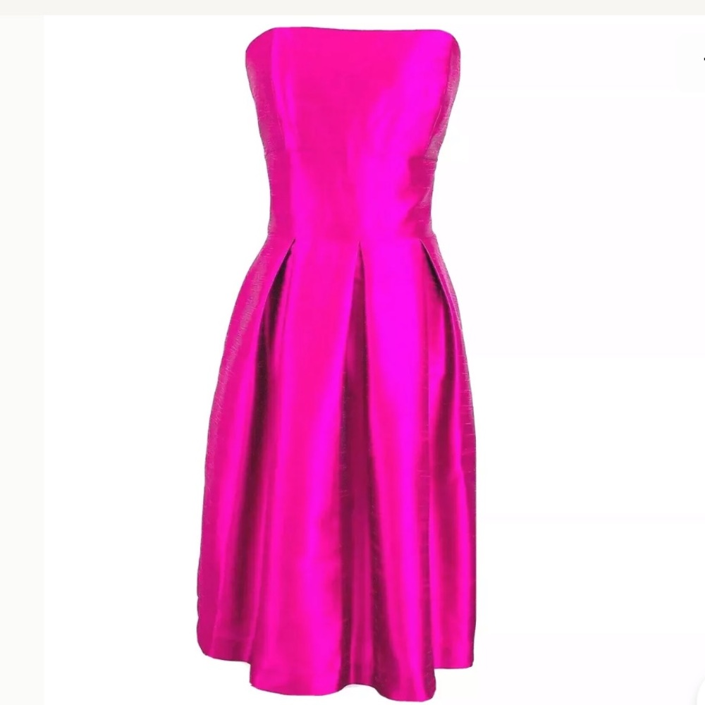 Alfred Sung strapless dress watermelon size 10